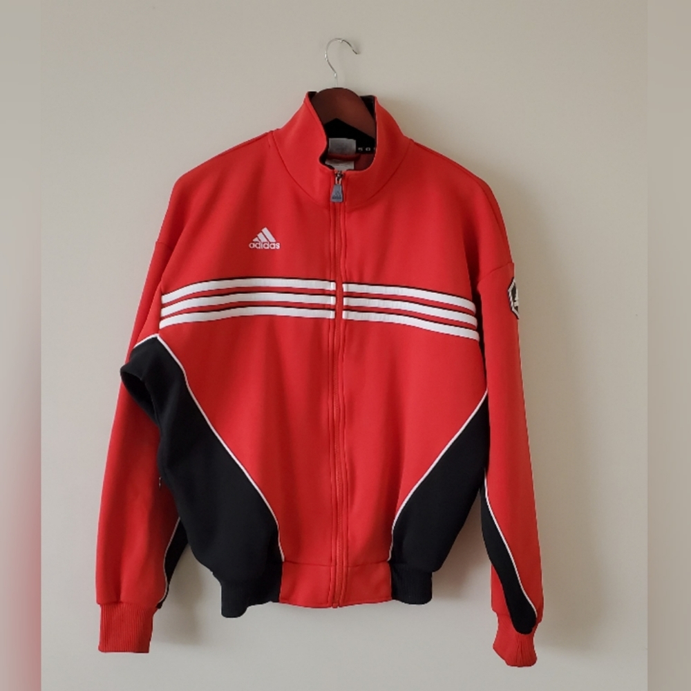 Adidas Vintage Soccer Warm Up Jacket Unisex